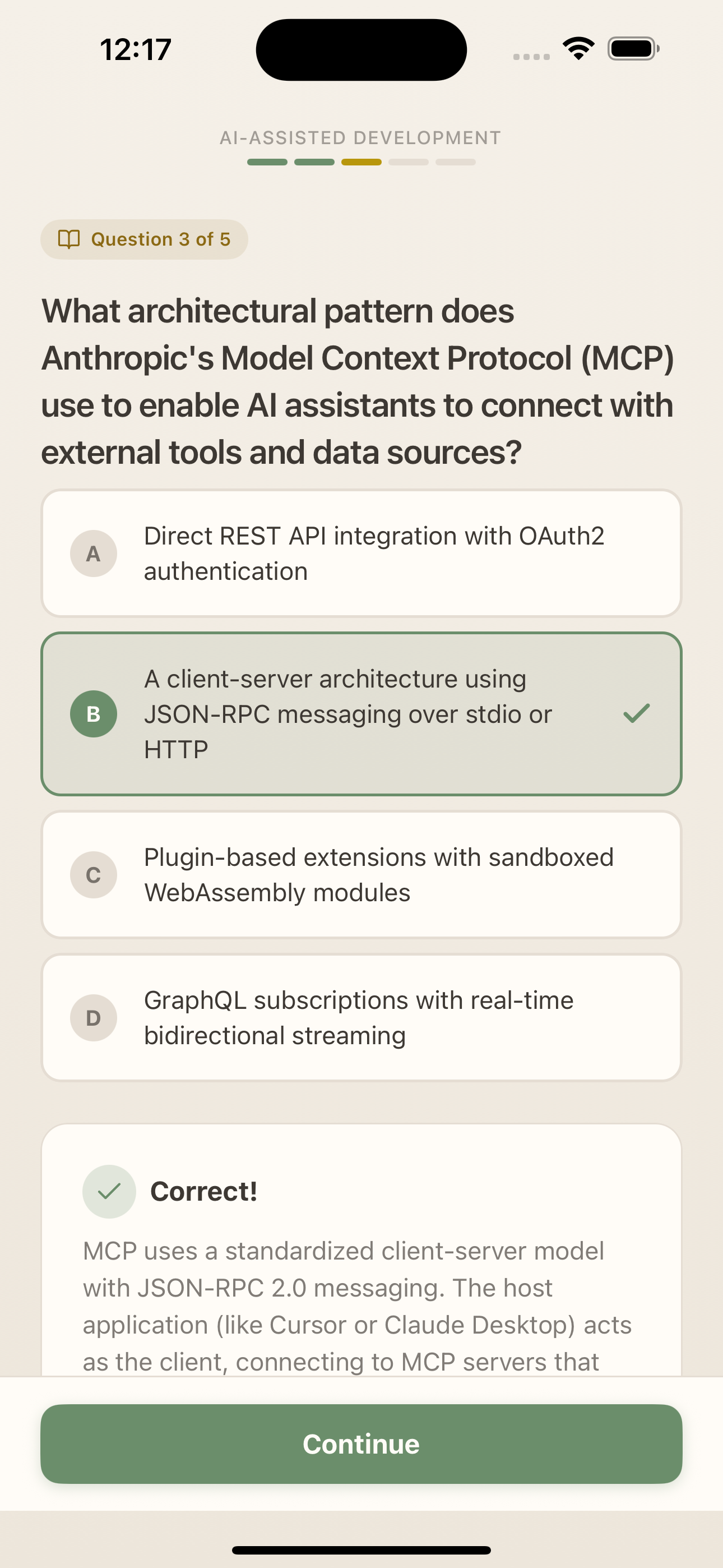 Active learning with assessment